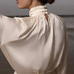 Letter Blouse - Cream - Heidi Merrick