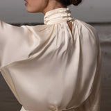 Letter Blouse - Cream - Heidi Merrick