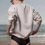 SRF CITO Unisex Crewneck - Black on Cream - Heidi Merrick