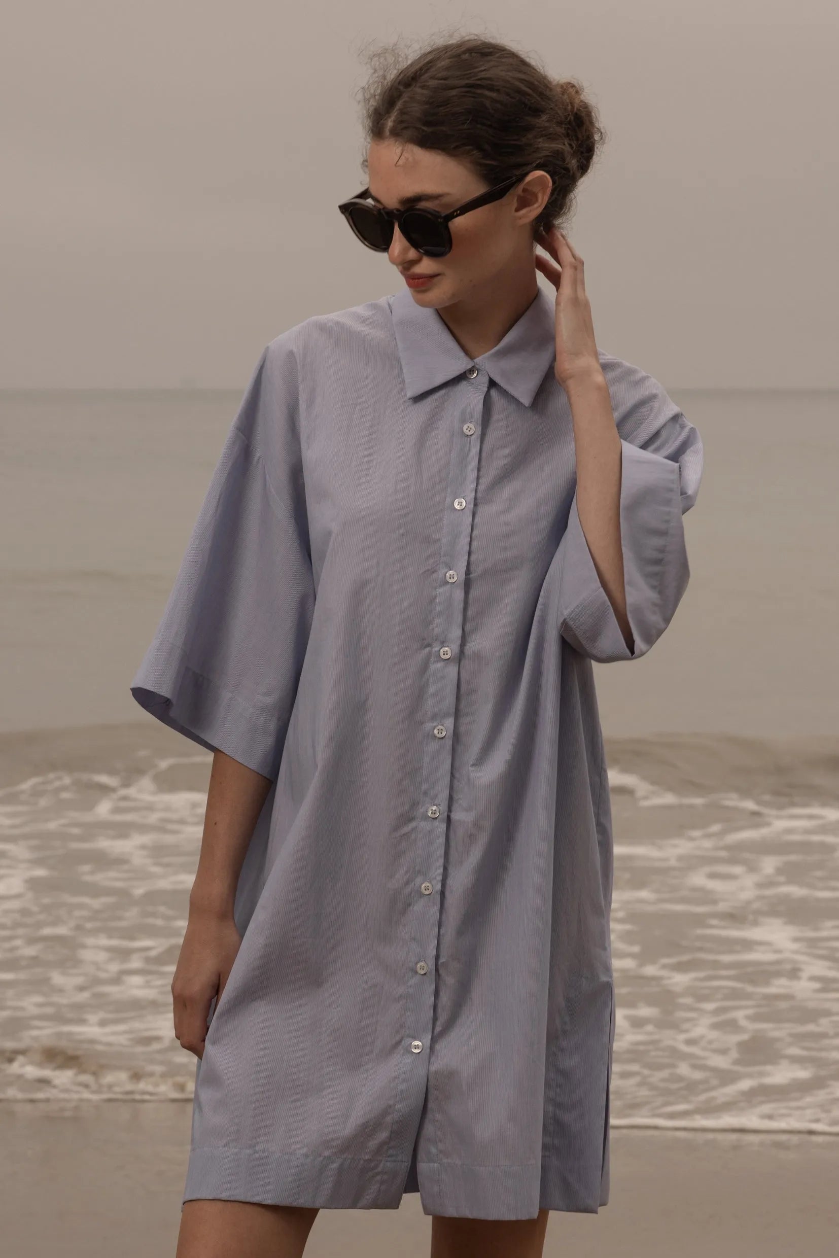 Loreto Dress - Summer Stripe Cotton - Heidi Merrick