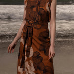 Henri Skirt - Chalked Palm - Heidi Merrick