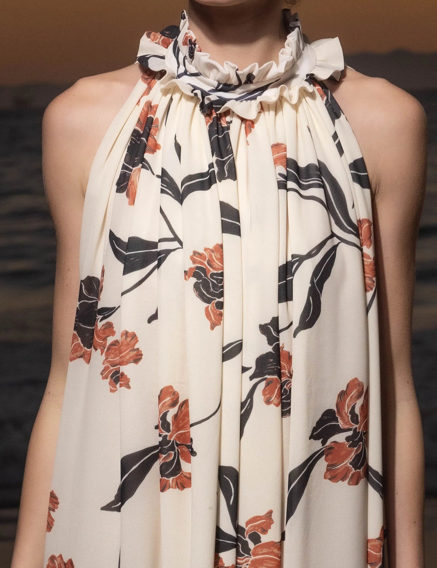 Artemis Dress - Iris Georgette - Heidi Merrick
