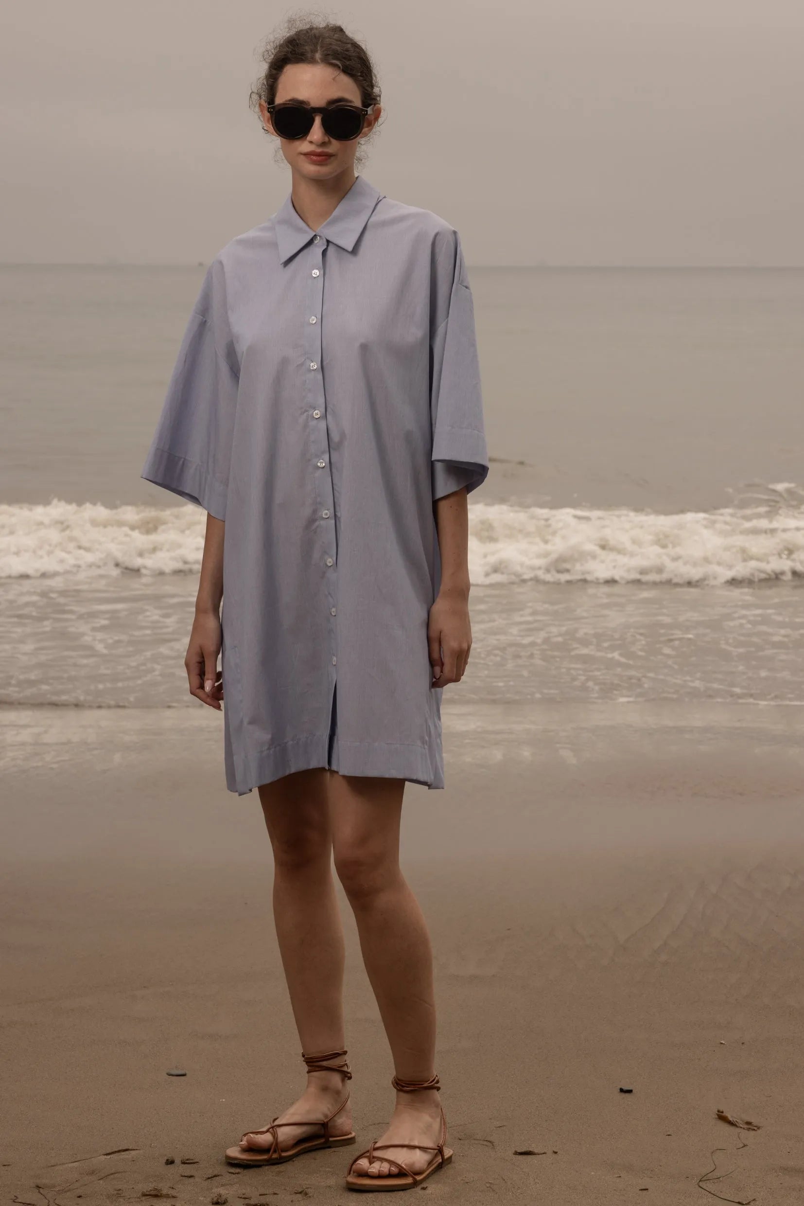 Loreto Dress - Summer Stripe Cotton - Heidi Merrick