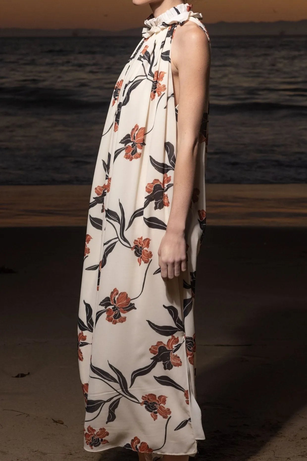 Artemis Dress - Iris Georgette - Heidi Merrick