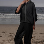 Evening Out PJ Pant - Noir - Heidi Merrick