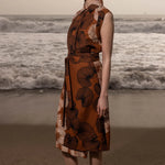 Henri Skirt - Chalked Palm - Heidi Merrick