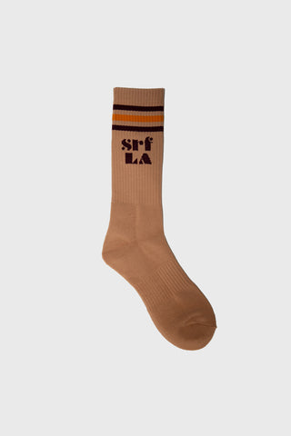 70's SRF Socks - Camel - Heidi Merrick