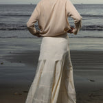 Gale Skirt - Champagne Moire - Heidi Merrick