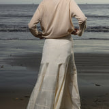 Gale Skirt - Champagne Moire - Heidi Merrick