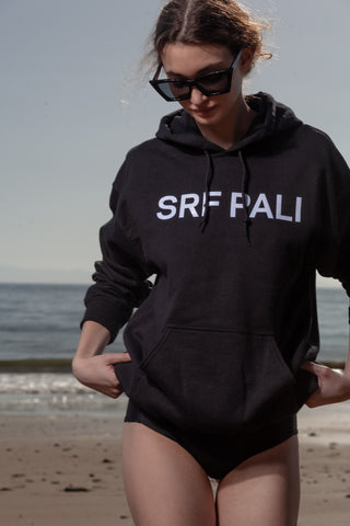 SUDADERA SRF LA CLASSIC CON CAPUCHA - NEGRO