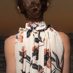 Artemis Dress - Iris Georgette - Heidi Merrick