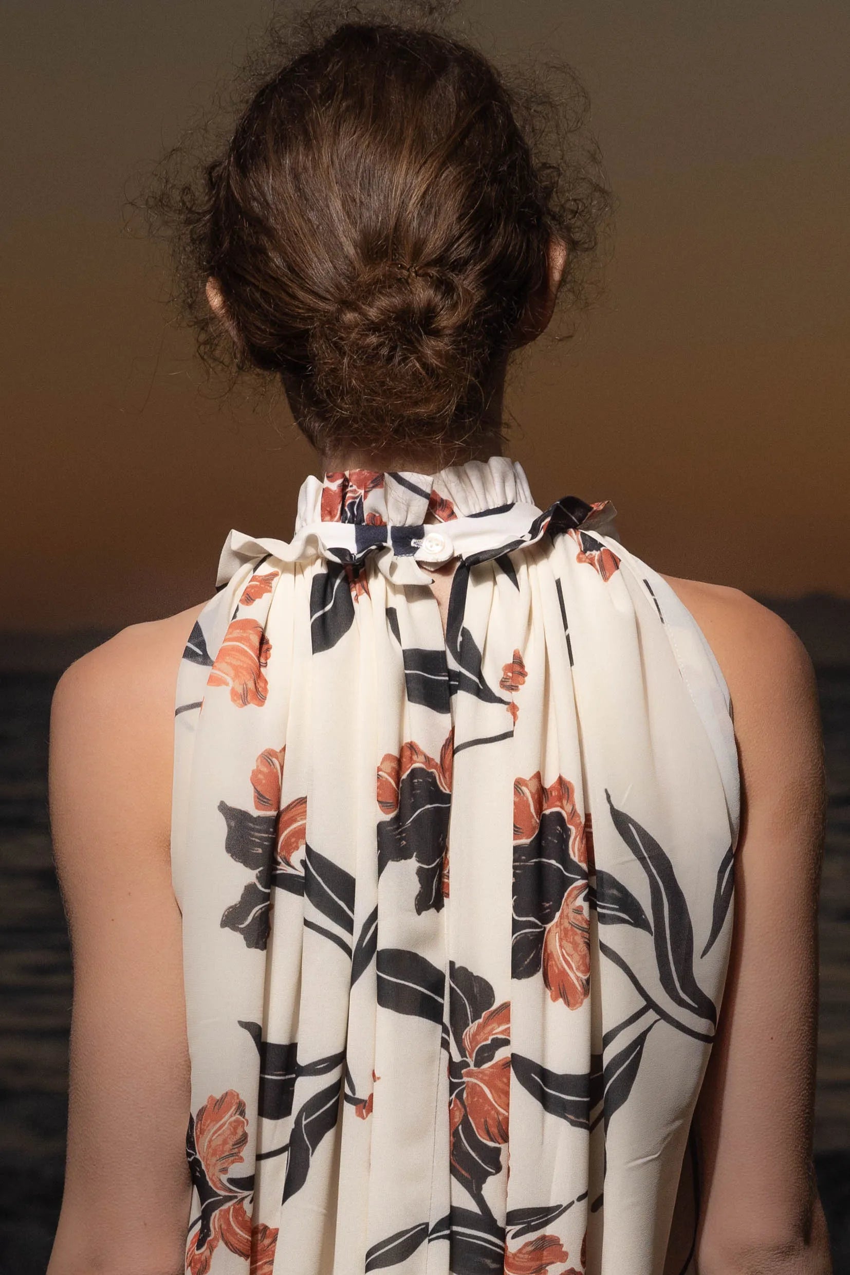 Artemis Dress - Iris Georgette - Heidi Merrick