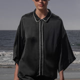 Evening Out PJ Top - Noir