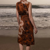 Henri Skirt - Chalked Palm - Heidi Merrick