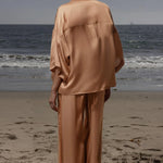 Evening Out PJ Top - Toast - Heidi Merrick