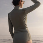 Izzy Rashguard - Agave - Heidi Merrick