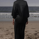 Evening Out PJ Pant - Noir - Heidi Merrick