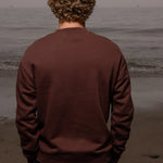 70's SRF LA Unisex Crewneck - Chocolate - Heidi Merrick