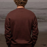 70's SRF LA Unisex Crewneck - Chocolate - Heidi Merrick