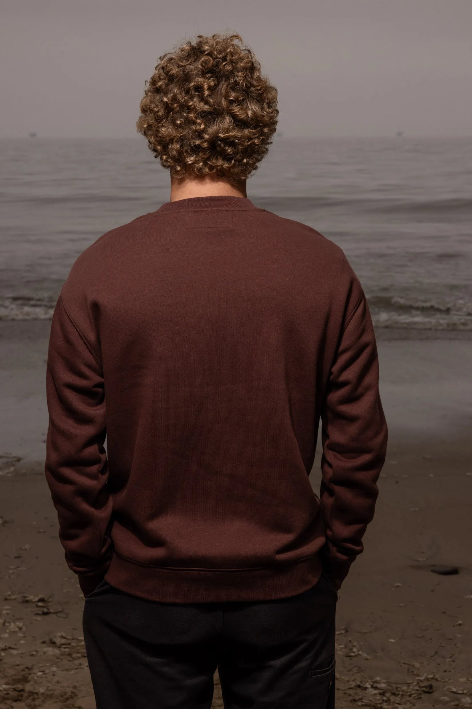 70's SRF LA Unisex Crewneck - Chocolate - Heidi Merrick