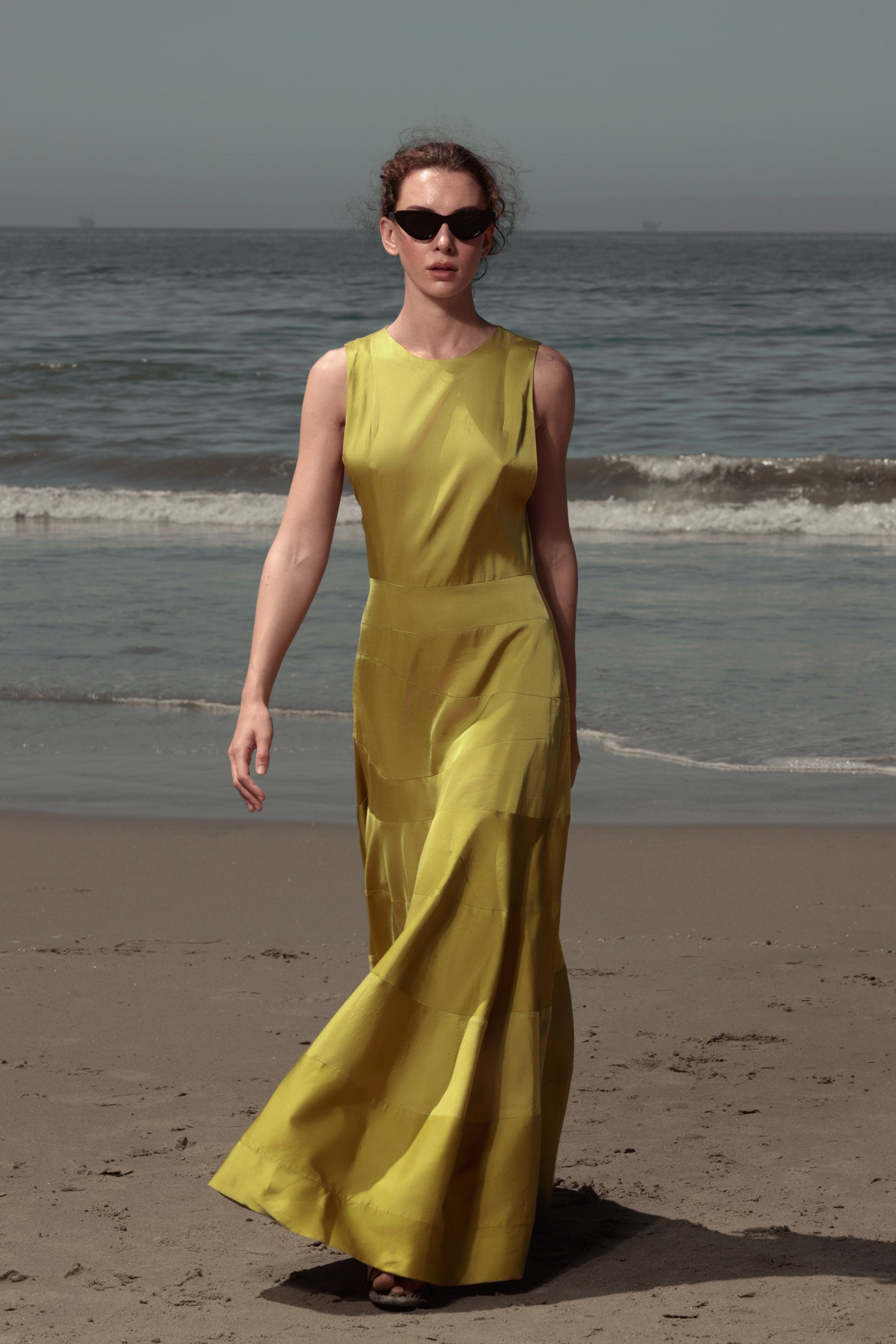 Gale Gown - Chartreuse - Heidi Merrick