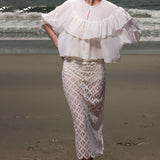 Moon Top - White - Heidi Merrick