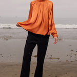 Letter Blouse - Flame - Heidi Merrick