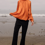 Letter Blouse - Flame - Heidi Merrick