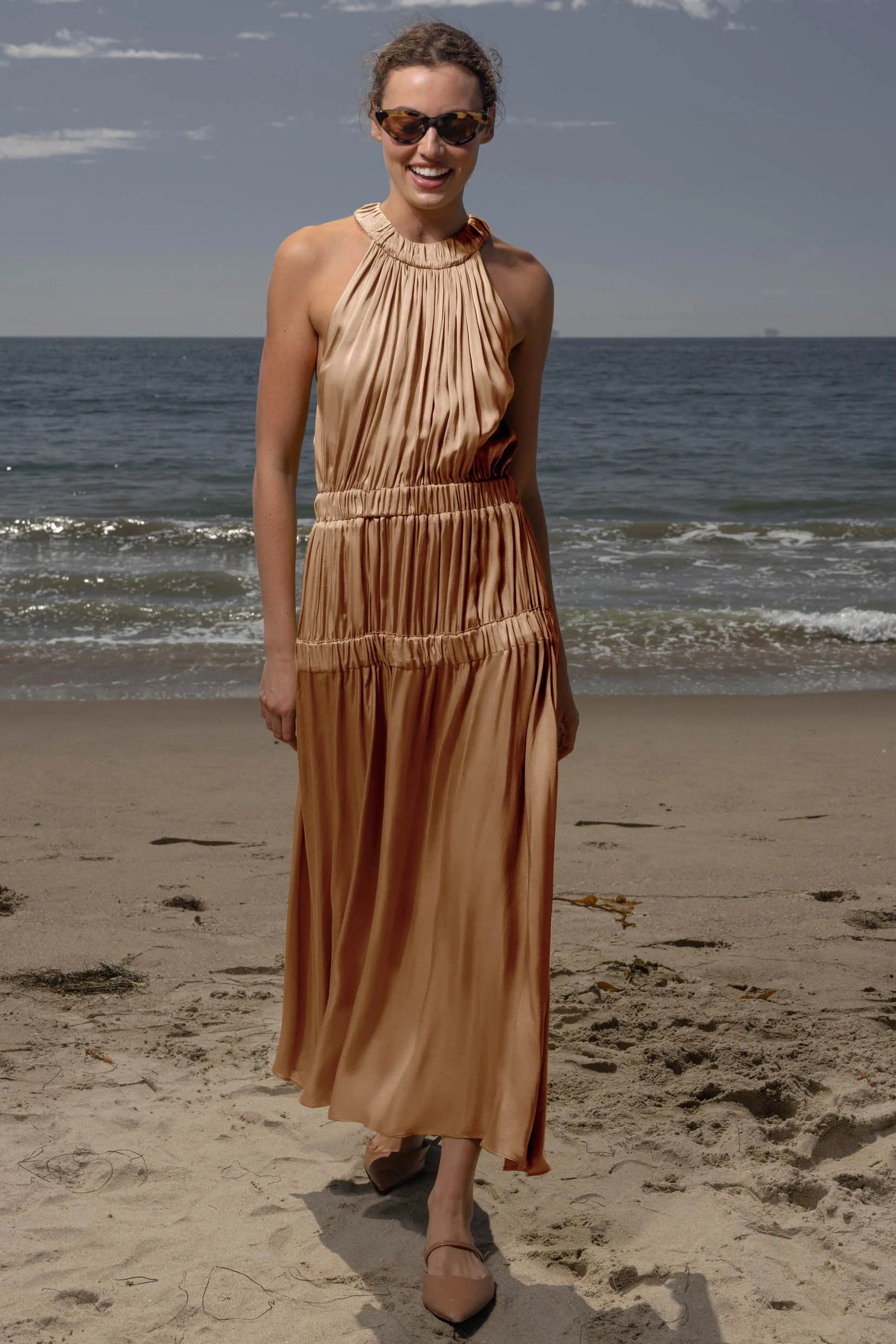 Idyll Dress - Toast - Heidi Merrick