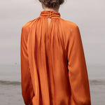 Letter Blouse - Flame - Heidi Merrick