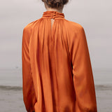 Letter Blouse - Flame - Heidi Merrick