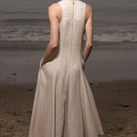 Lila Dress - Natural Linen - Heidi Merrick