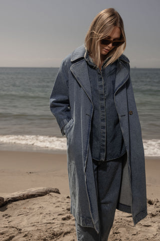 Lonely Painter Coat - Denim