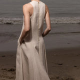 Lila Dress - Natural Linen - Heidi Merrick