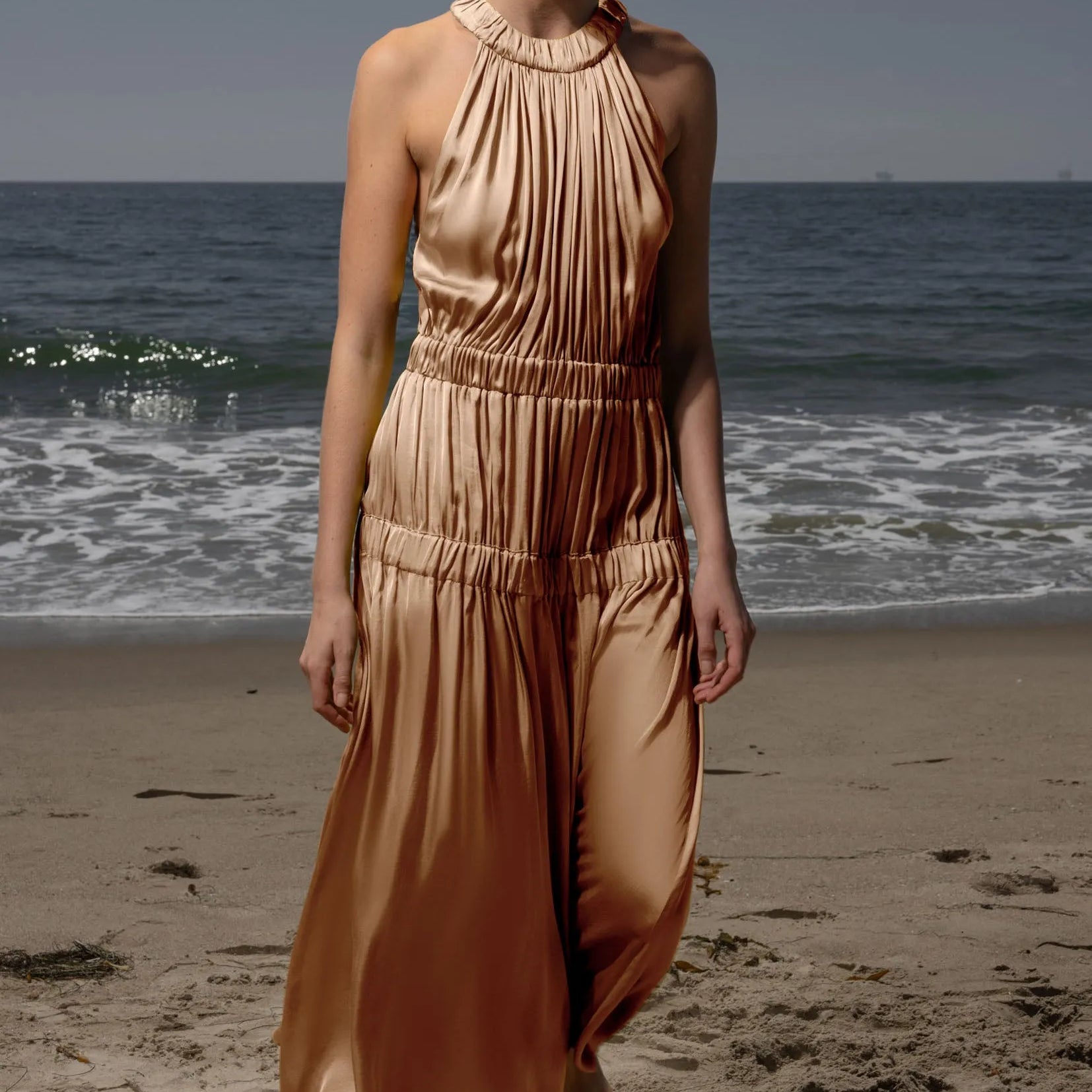 Idyll Dress - Toast - Heidi Merrick