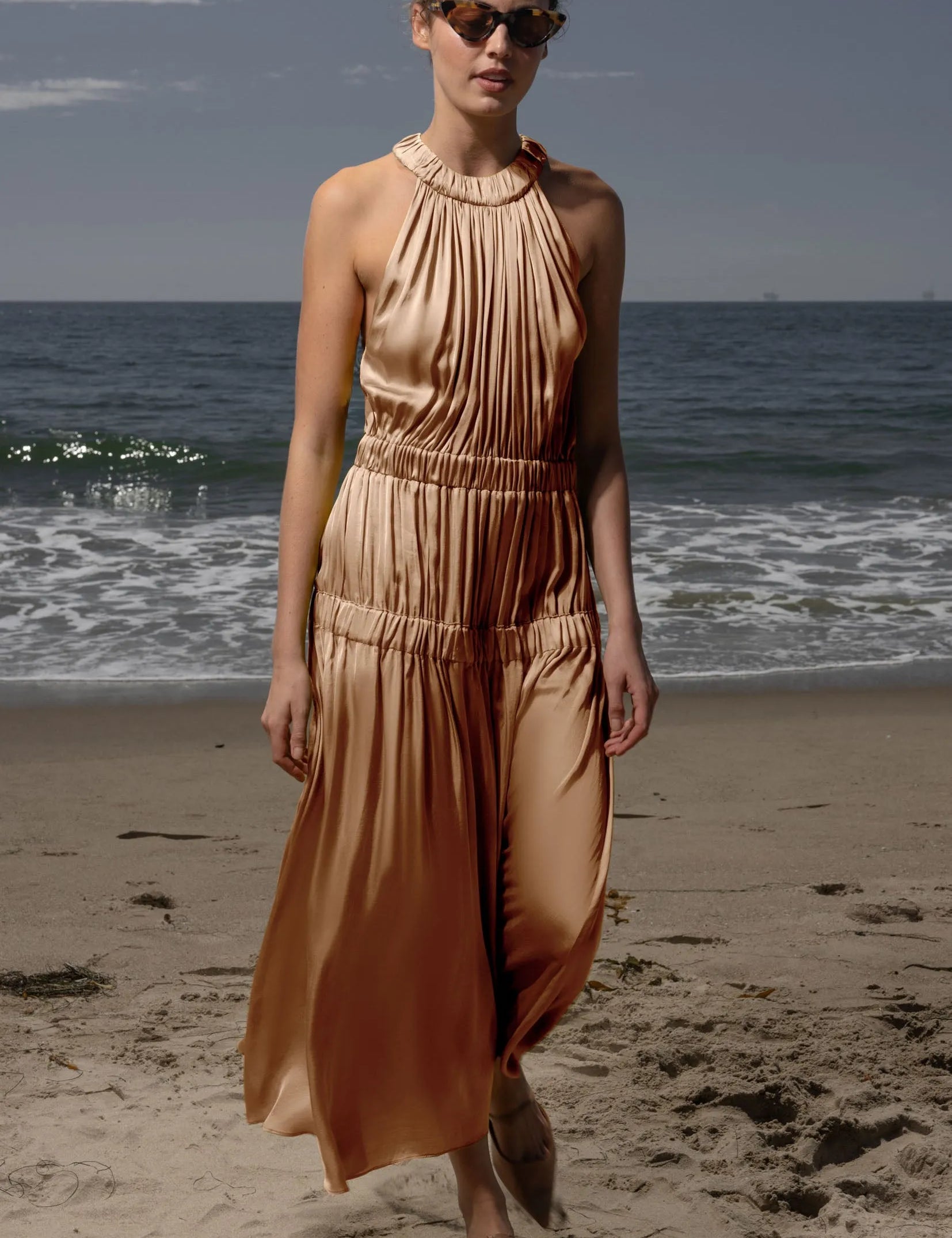 Idyll Dress - Toast - Heidi Merrick