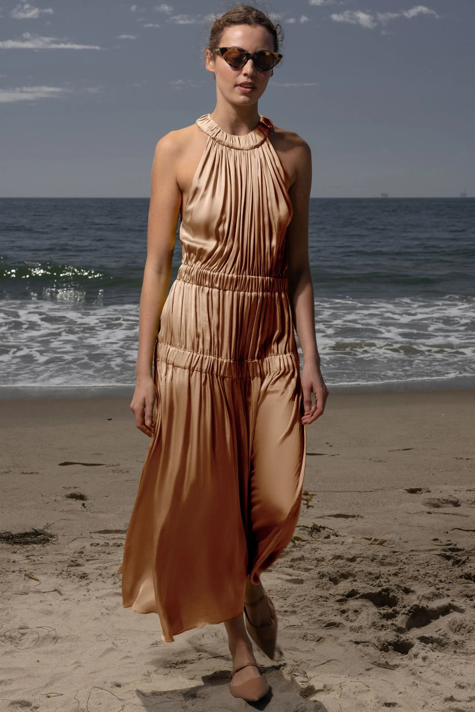 Idyll Dress - Toast - Heidi Merrick