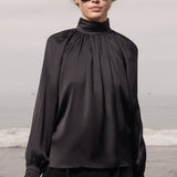 Letter Blouse - Noir - Heidi Merrick
