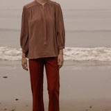 Marish Top - Sable Gauze - Heidi Merrick