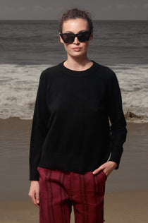 Daily Sweater - Noir - Heidi Merrick