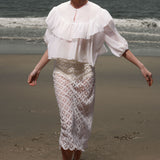 Moon Top - White - Heidi Merrick