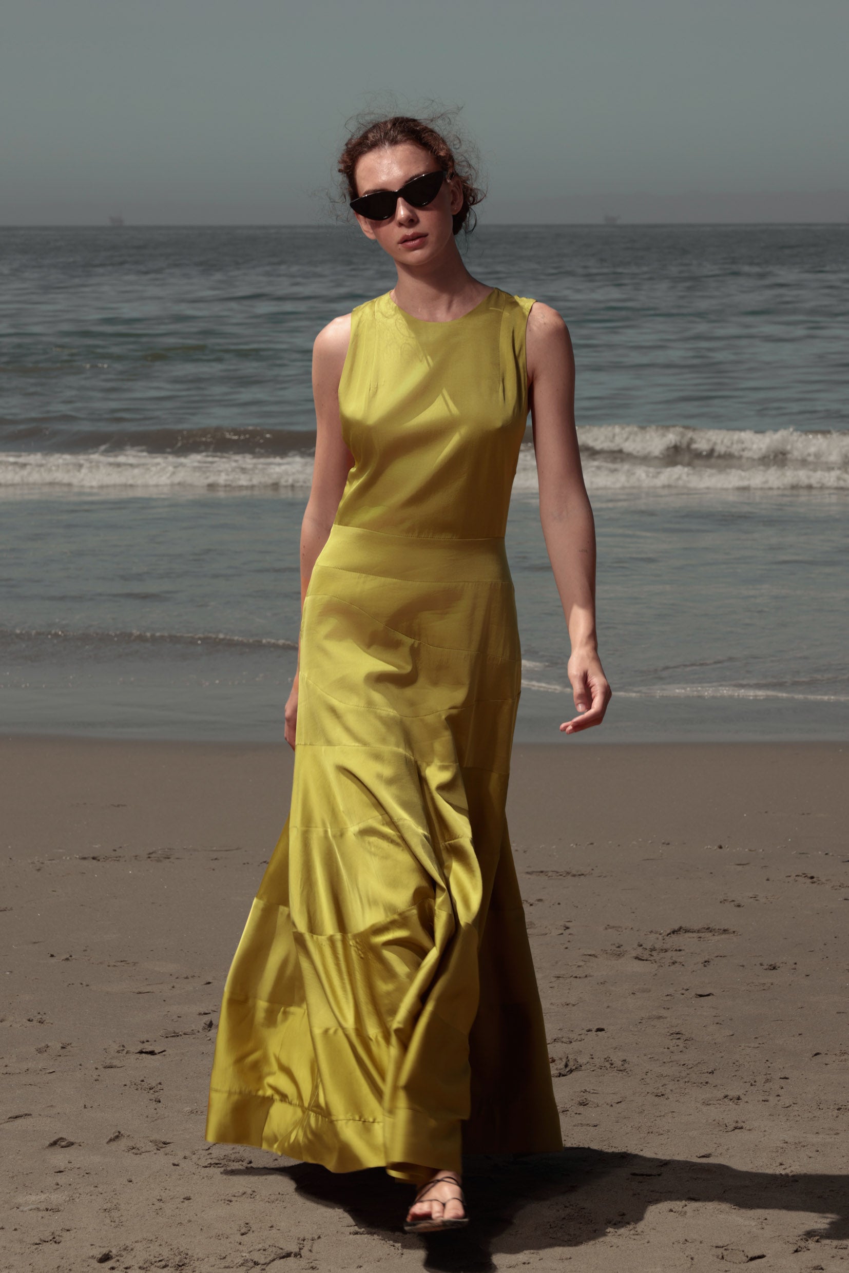 Gale Gown - Chartreuse - Heidi Merrick
