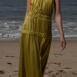 Idyll Dress - Chartreuse