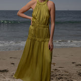 Idyll Dress - Chartreuse