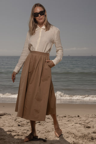 Apollo Skirt - Caramel Trench