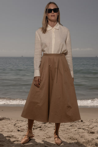 Apollo Skirt - Caramel Trench