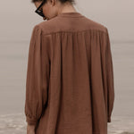 Marish Top - Sable Gauze - Heidi Merrick