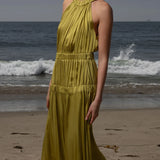 Idyll Dress - Chartreuse - Heidi Merrick