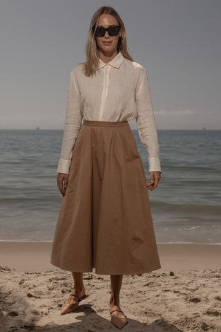 Apollo Skirt - Caramel Trench