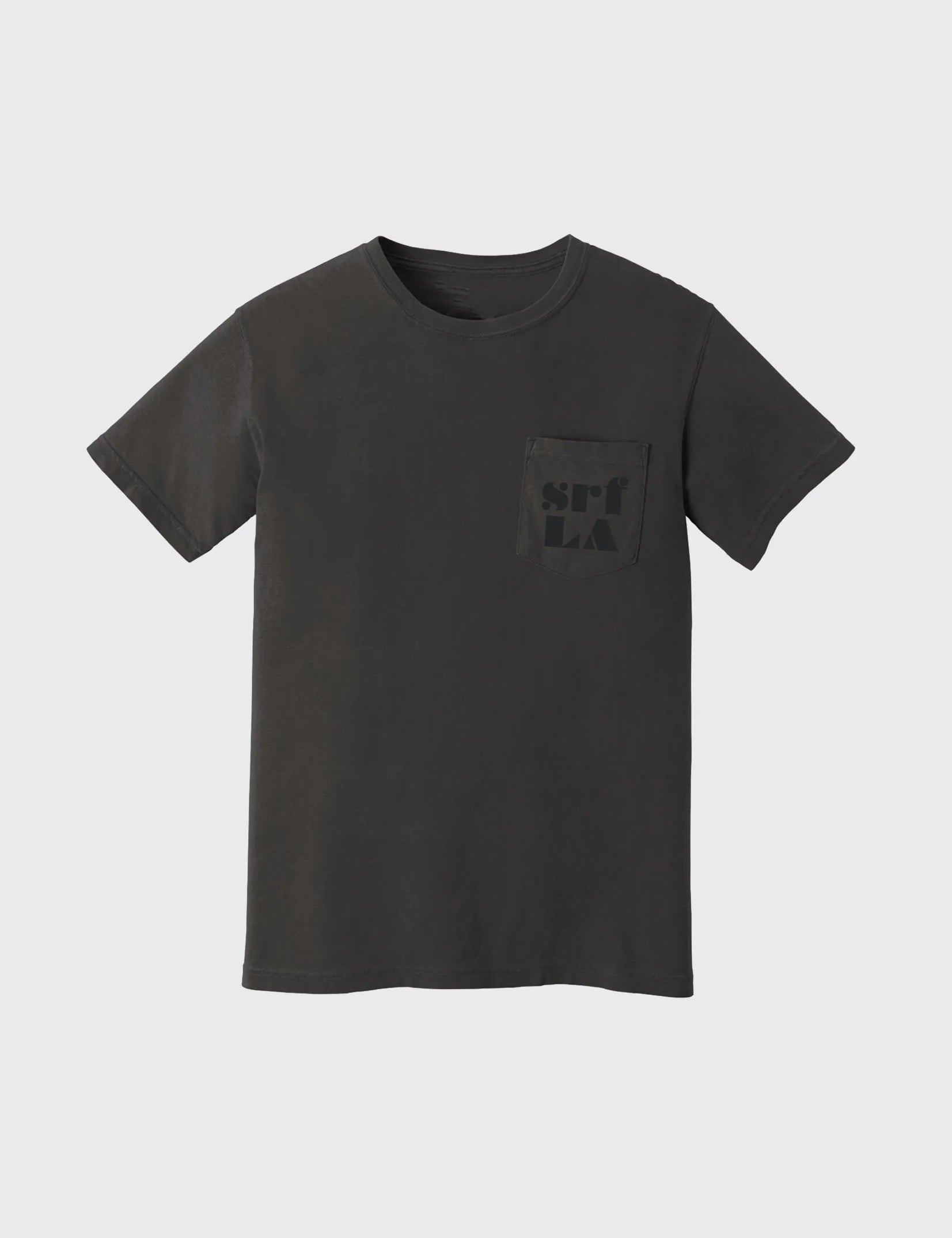 70's SRF LA Tee - Black On Black - Heidi Merrick